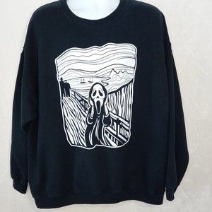 Scream Horror Movie Painting Sweatshirt (2XL)